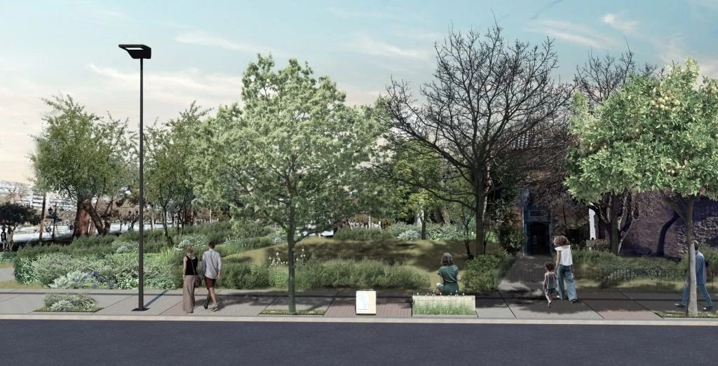 Τρισδιάστατη αποτύπωση της Εγνατίας μετά την ανάπλαση