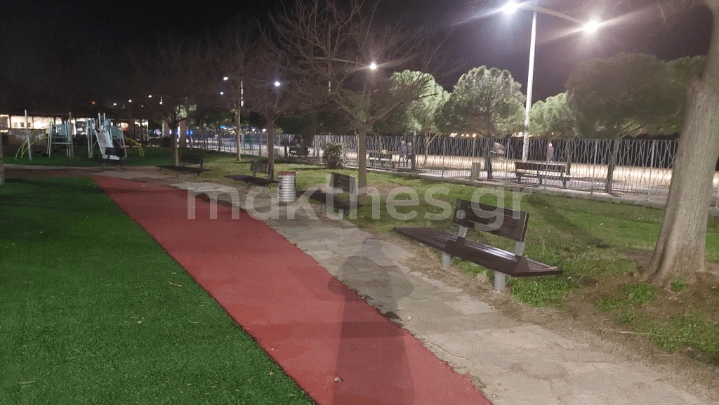 Η παιδική χαρά στο πάρκο Φωκά μετά την αναβάθμιση