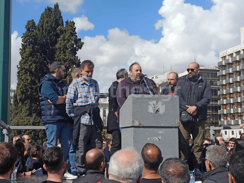 Ο Κώστας Γεννιδούνιας, πρόεδρος της Πανελλήνιας Ένωσης Προσωπικού Έλξης