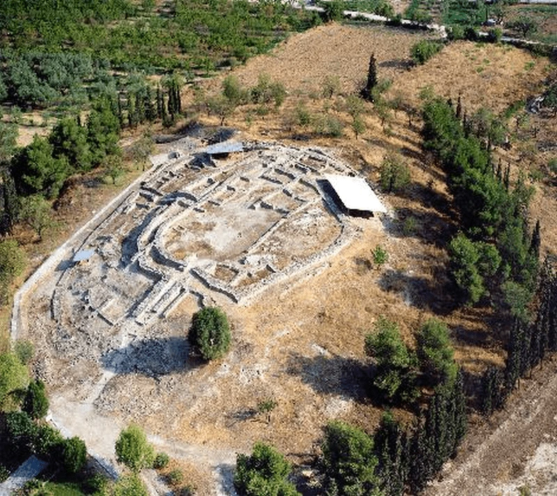 Πανοραμική άποψη του οικισμού