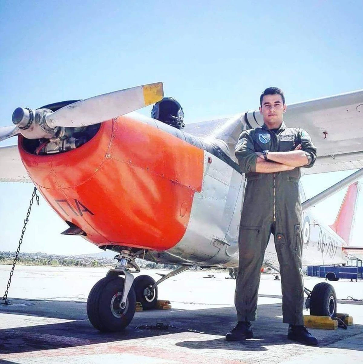 Ο 27χρονος ανθυποσμηναγός Περικλής Στεφανίδης