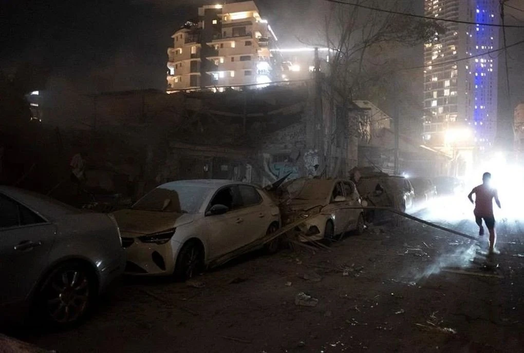 Εικόνα του Associated Press από το Τελ Αβίβ
