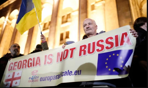 «Η Γεωργία δεν είναι Ρωσία» - Φωτογραφία: the guardian