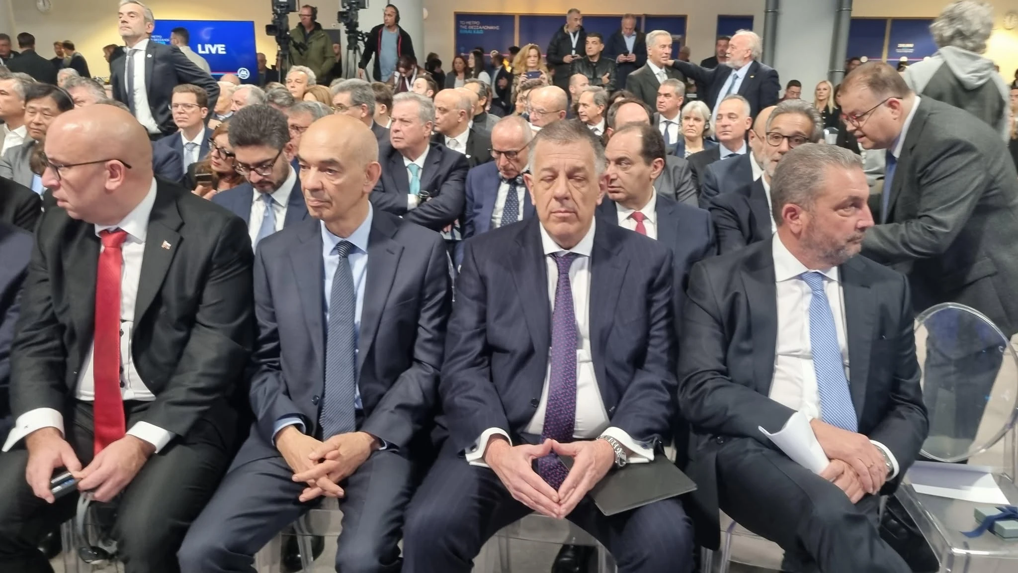 Στιγμιότυπο από την ημέρα των εγκαινίων