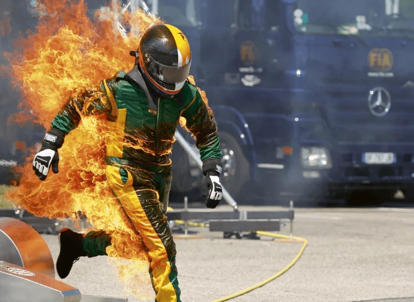 Οι δοκιμές των στολών απέναντι στη φωτιά