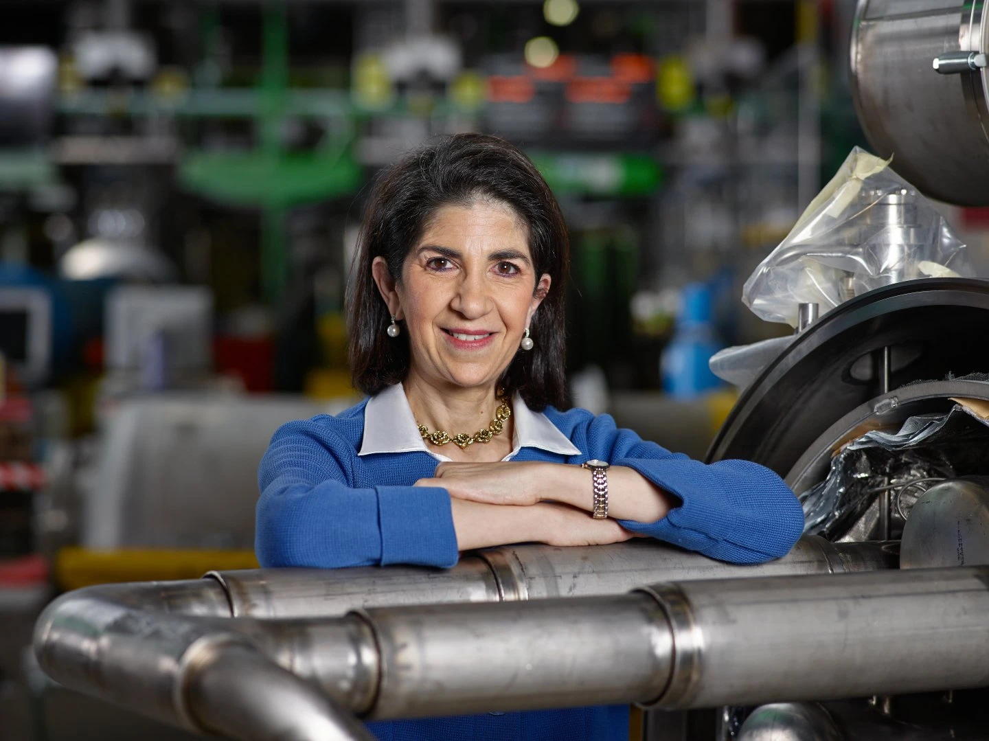&nbsp;Η Fabiola Gianotti - Φωτογραφία:&nbsp;CERN