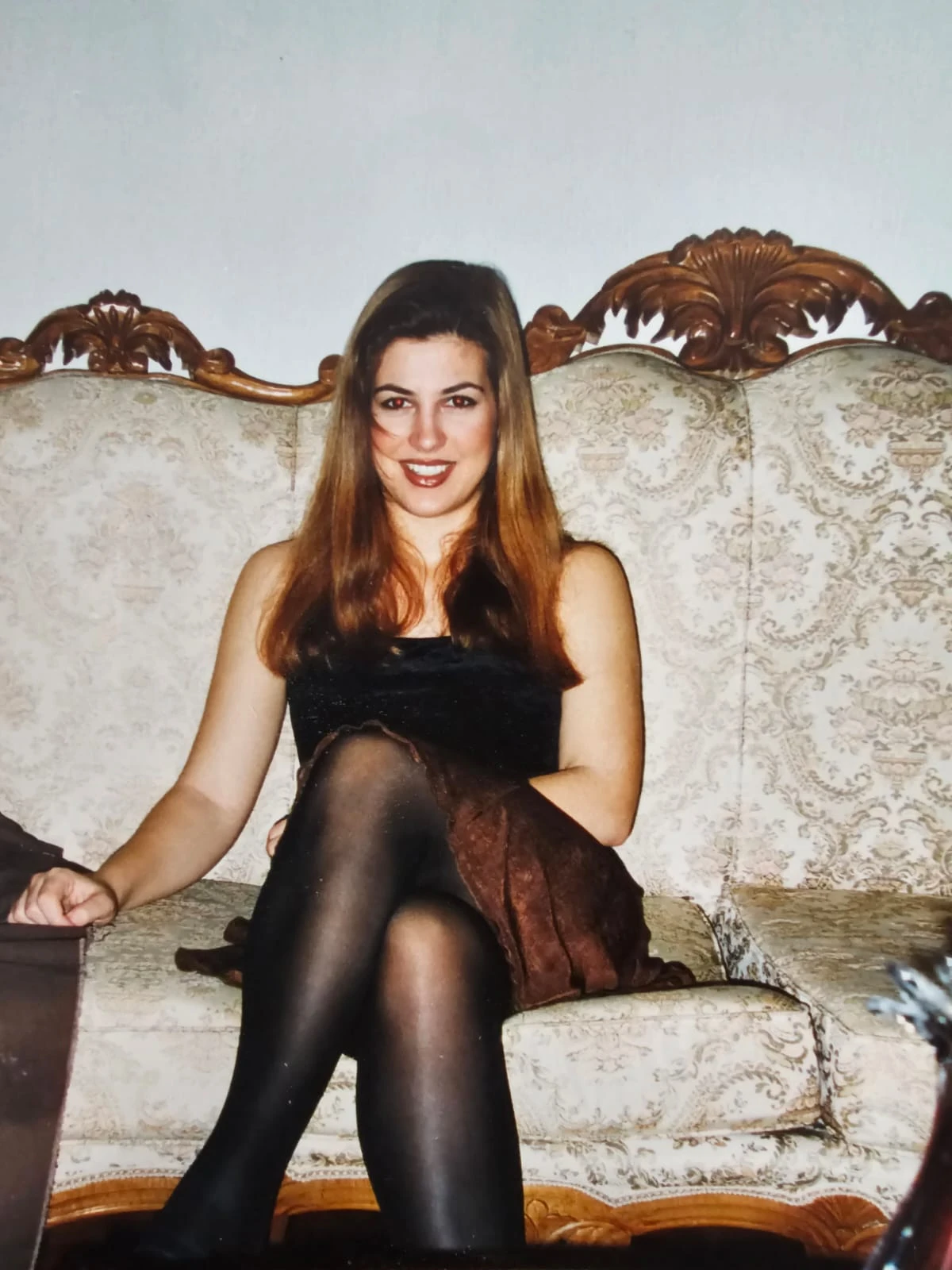 Ως έφηβη στον καναπέ του πατρικού&nbsp;της