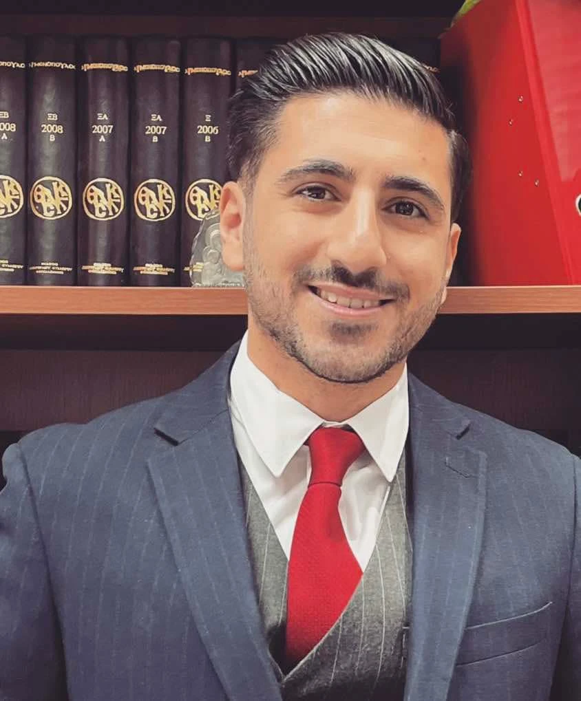 <b>Ο δικηγόρος, Γιάννης Μανδράου&nbsp;</b>