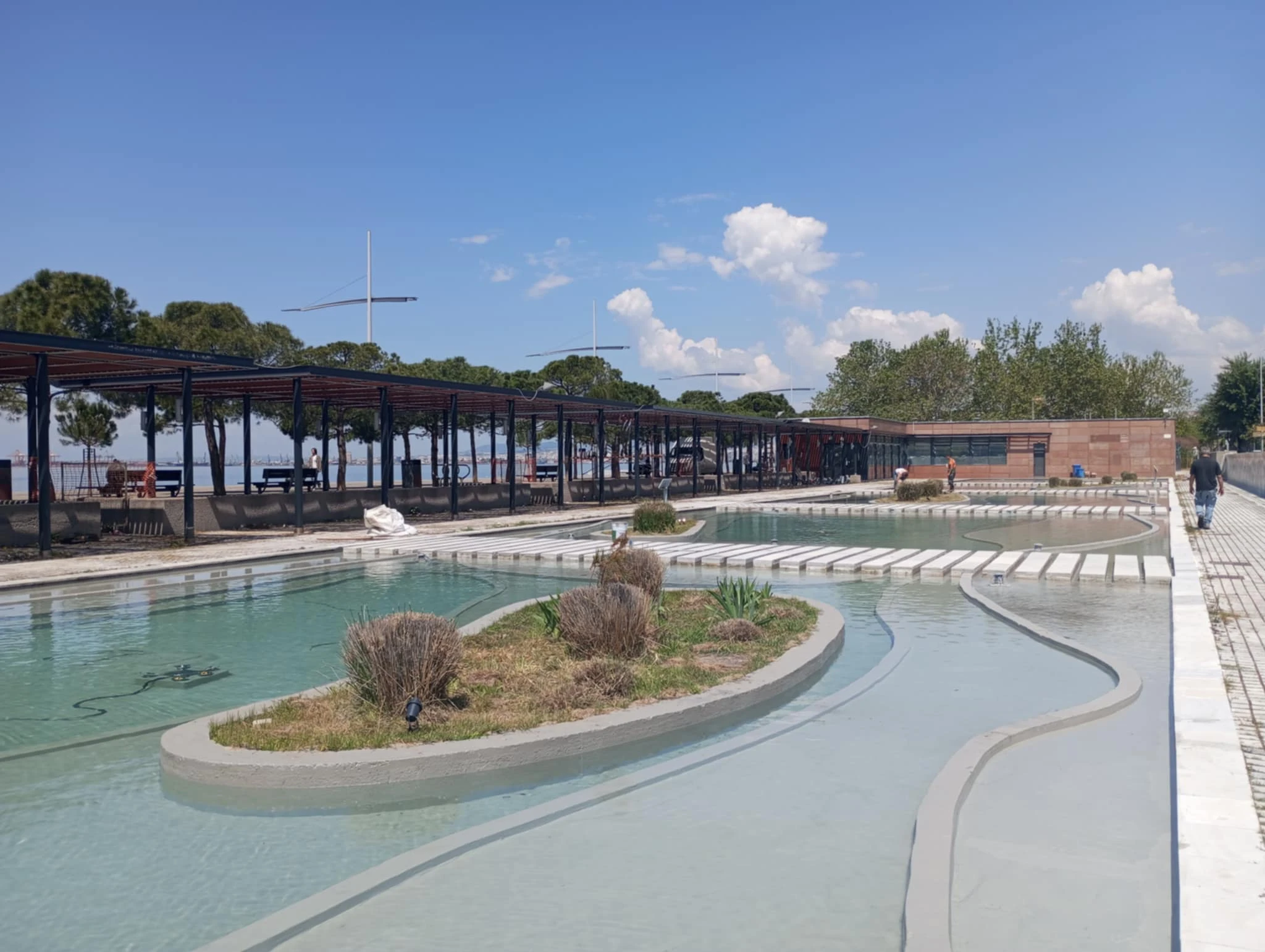 Οι εργασίες στον Κήπο του Νερού από τη διοίκηση Αγγελούδη