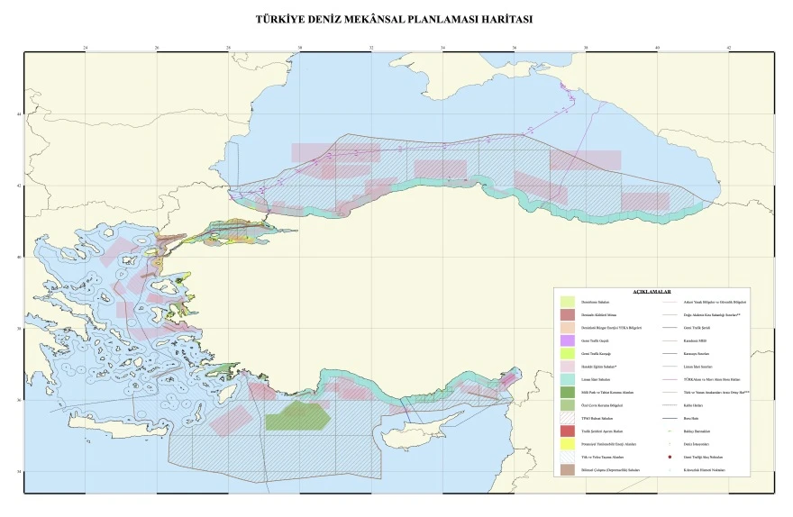 Ο χάρτης που κατέθεσε η Τουρκία&nbsp;