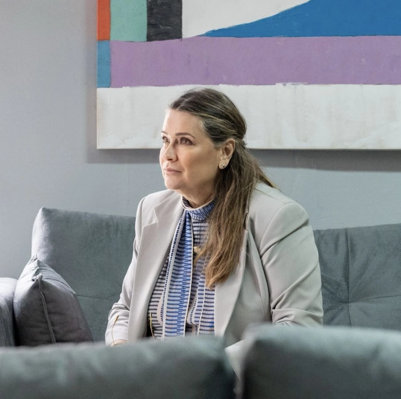 Η πρόεδρος του Ιδρύματος Νεολαίας και Δια Βίου Μάθησης (ΙΝΕΔΙΒΙΜ), Άννα Ροκοφύλλου