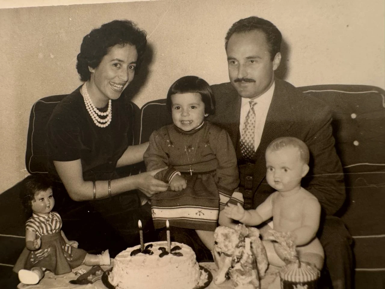 Ως πιτσιρίκα στα δεύτερα γενέθλιά της