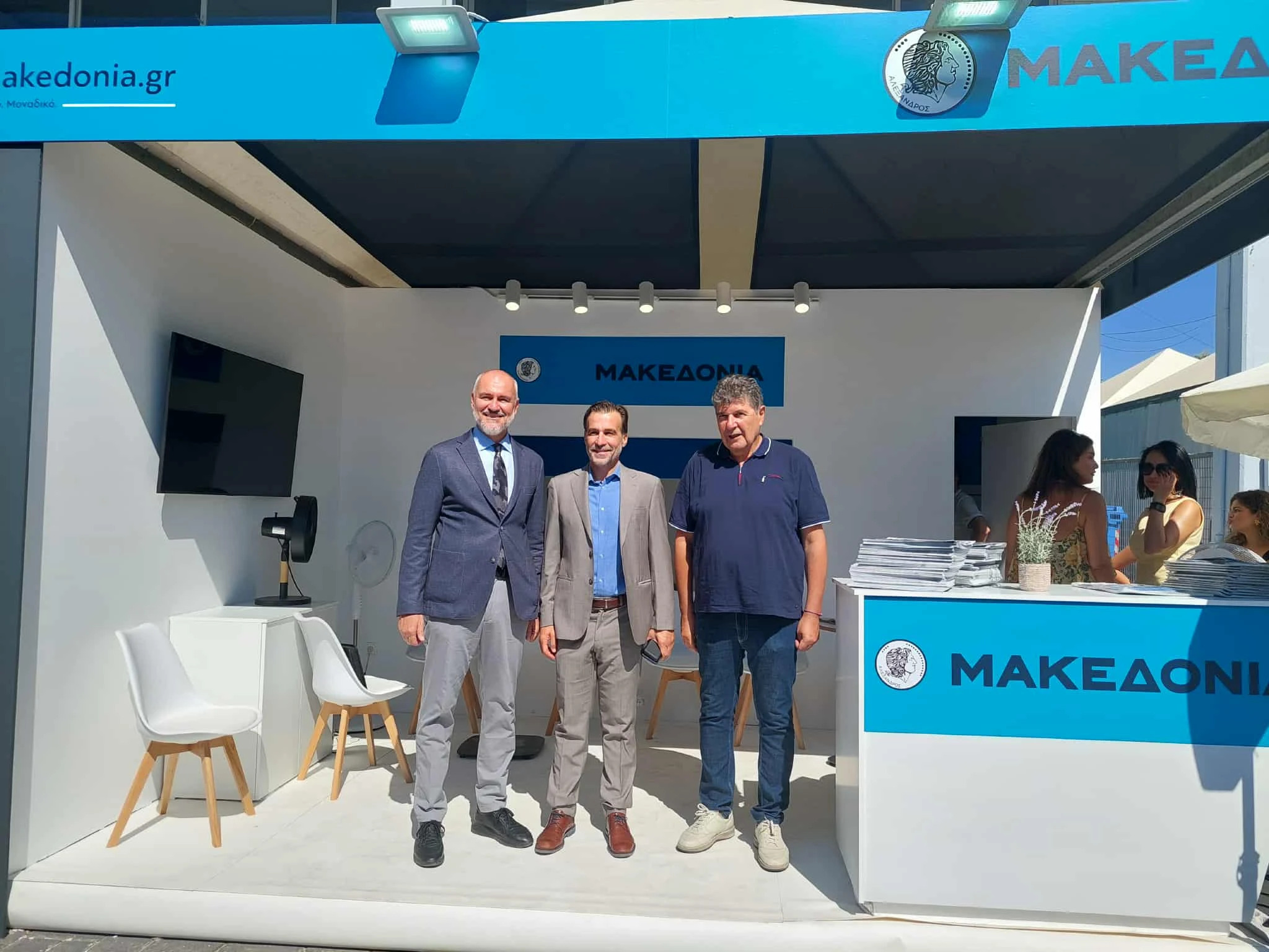 Αθ. Σαββάκης, Μ. Χουρδάκης και Μ. Αλεξανδρίδης&nbsp;