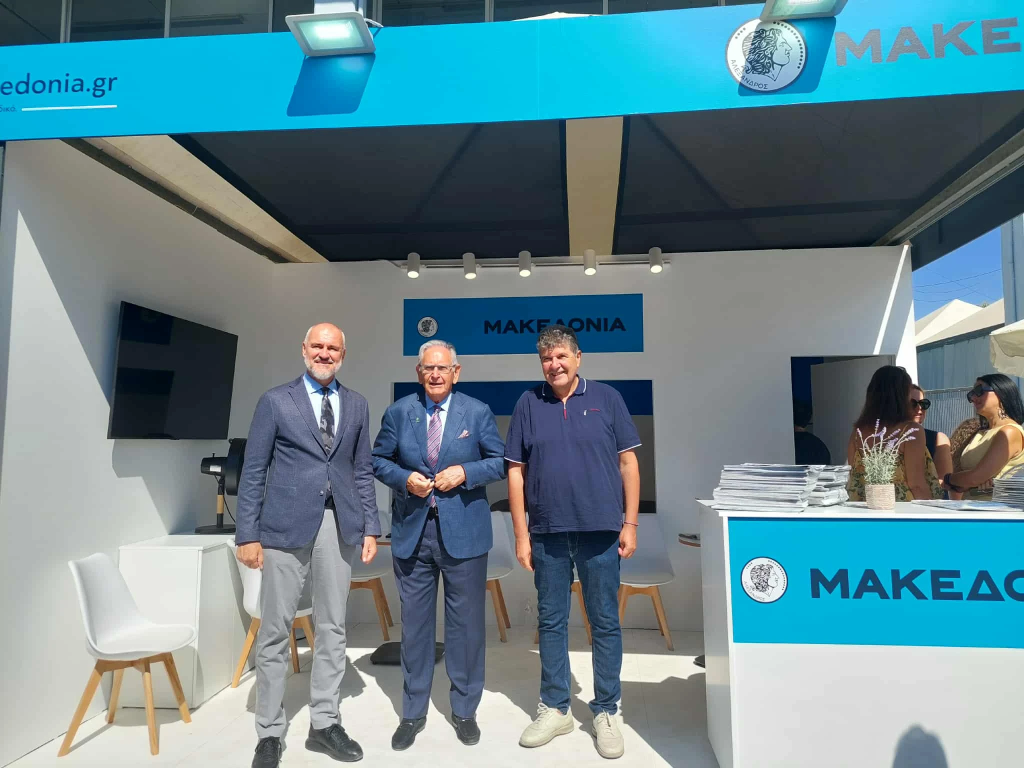 Αθ. Σαββάκης, Ν. Ευθυμιάδης και Μ. Αλεξανδρίδης&nbsp;