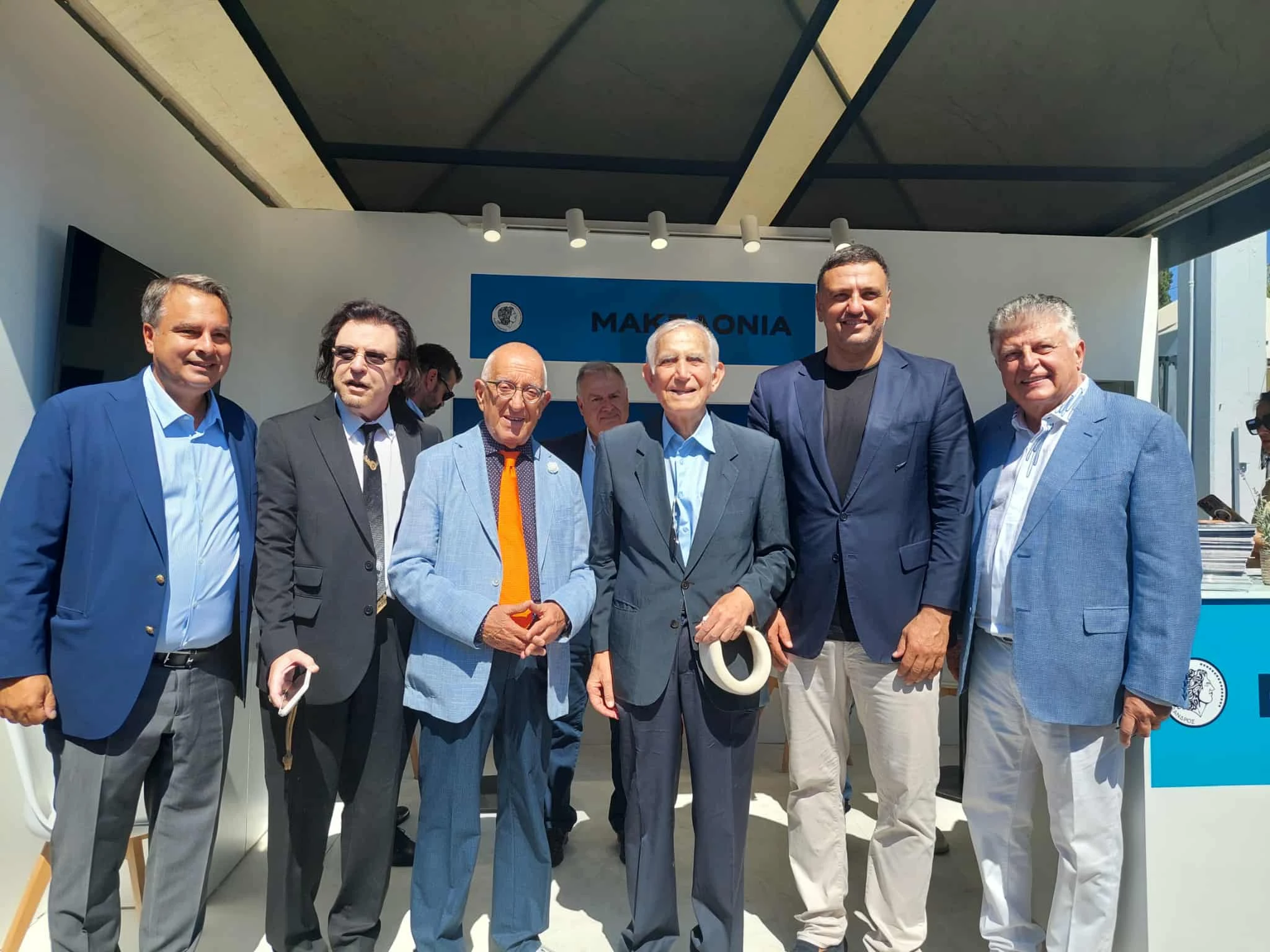 Θ. Λυμπερόπουλος, Ν. Κακλαμάνης, Λ. Ιωαννίδης, Β. Κικίλιας και Γ. Κωνσταντόπουλος&nbsp;