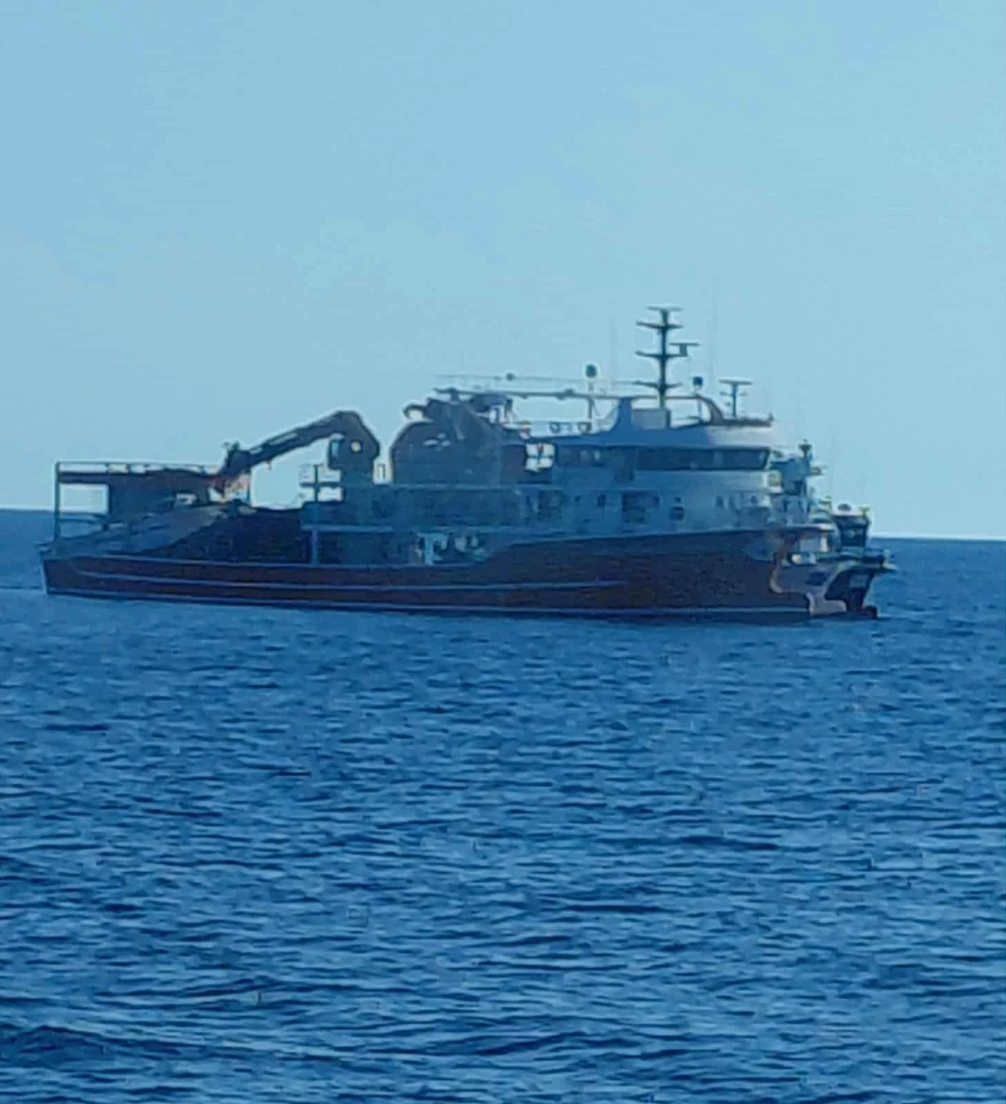 Tουρκικό αλιευτικό γρι-γρι στο Βόρειο Αιγαίο την ημέρα του ελληνοτουρκικού επεισοδίου&nbsp;