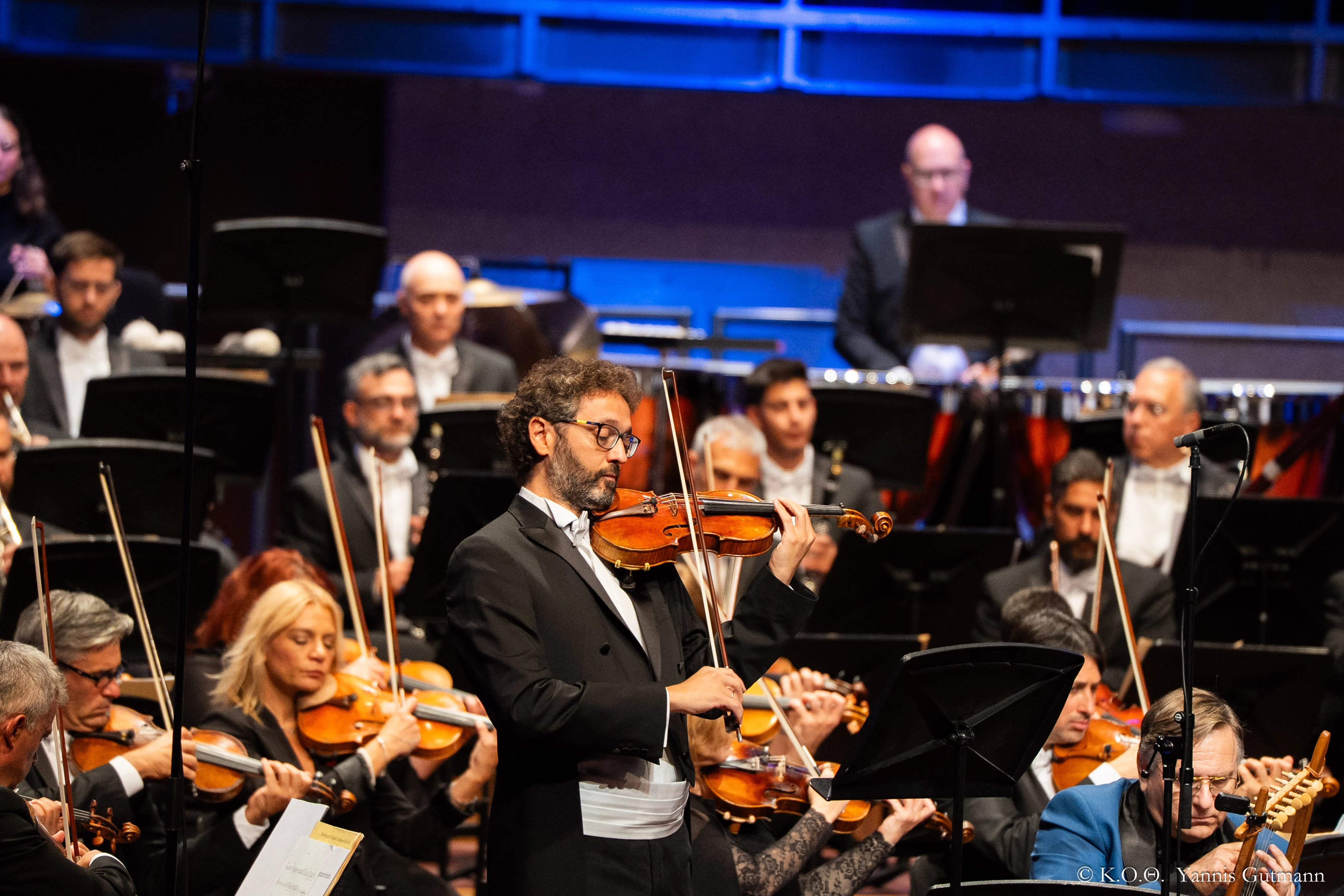 Ο εξάρχων βιολιστής της ΚΟΘ, Αντώνης Σουσάμογλου