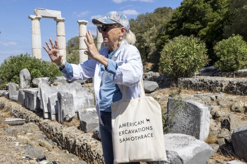 Bonna D. Wescoat, ιστορικός τέχνης, διευθύντρια της Αμερικανικής Σχολής Κλασικών Σπουδών στην Αθήνα