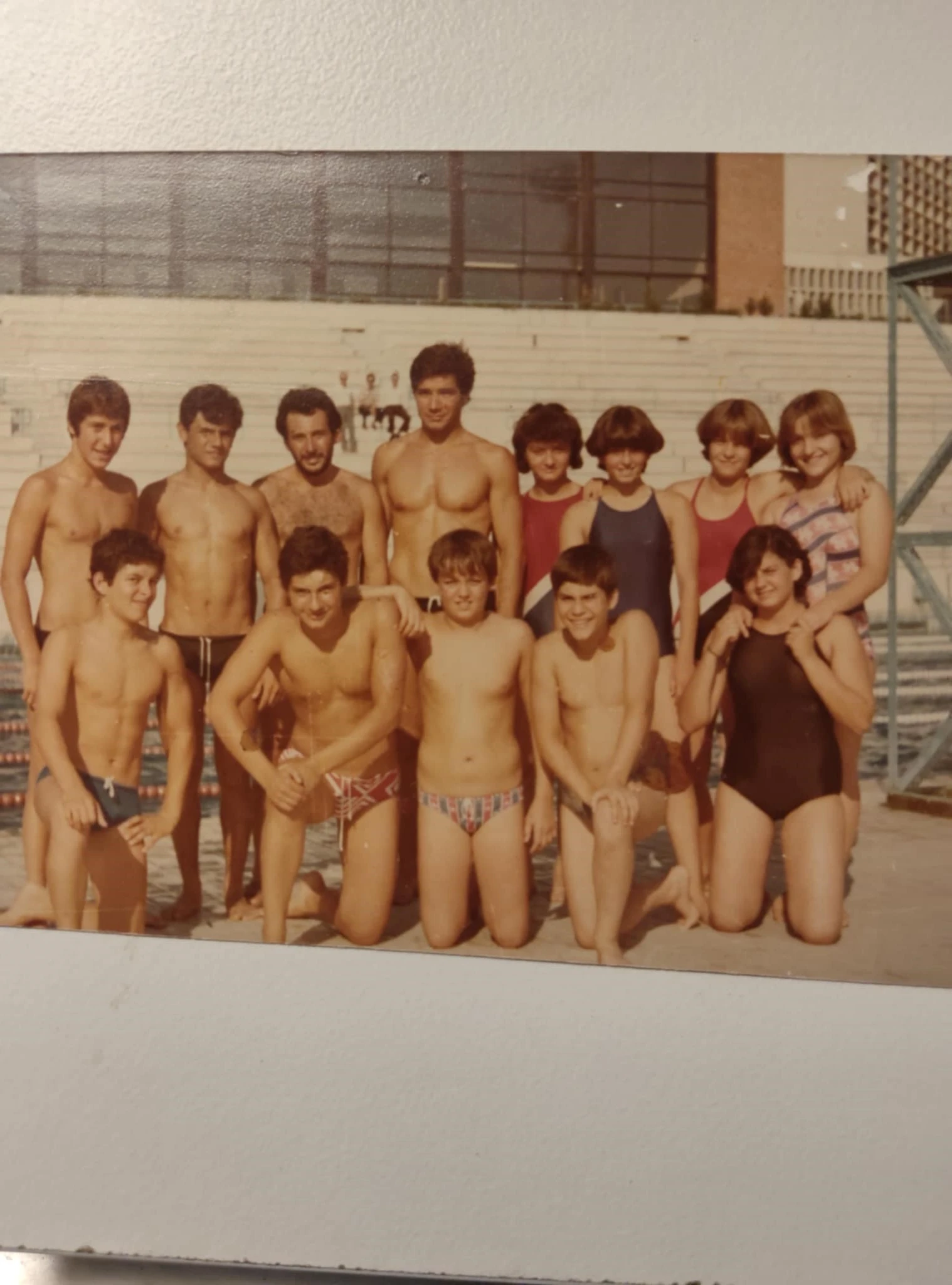 1979: ως προπονητής της ομάδας κολύμβησης των κοριτσιών του ΠΑΟΚ στο Εθνικό Κολυμβητήριο