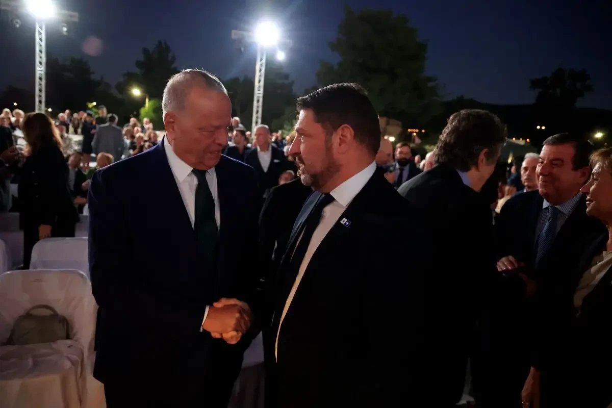 Ευάγγελος Μυτιληναίος και Νίκος Χαρδαλιάς&nbsp;/ ΓΙΩΡΓΟΣ ΚΟΝΤΑΡΙΝΗΣ/EUROKINISSI