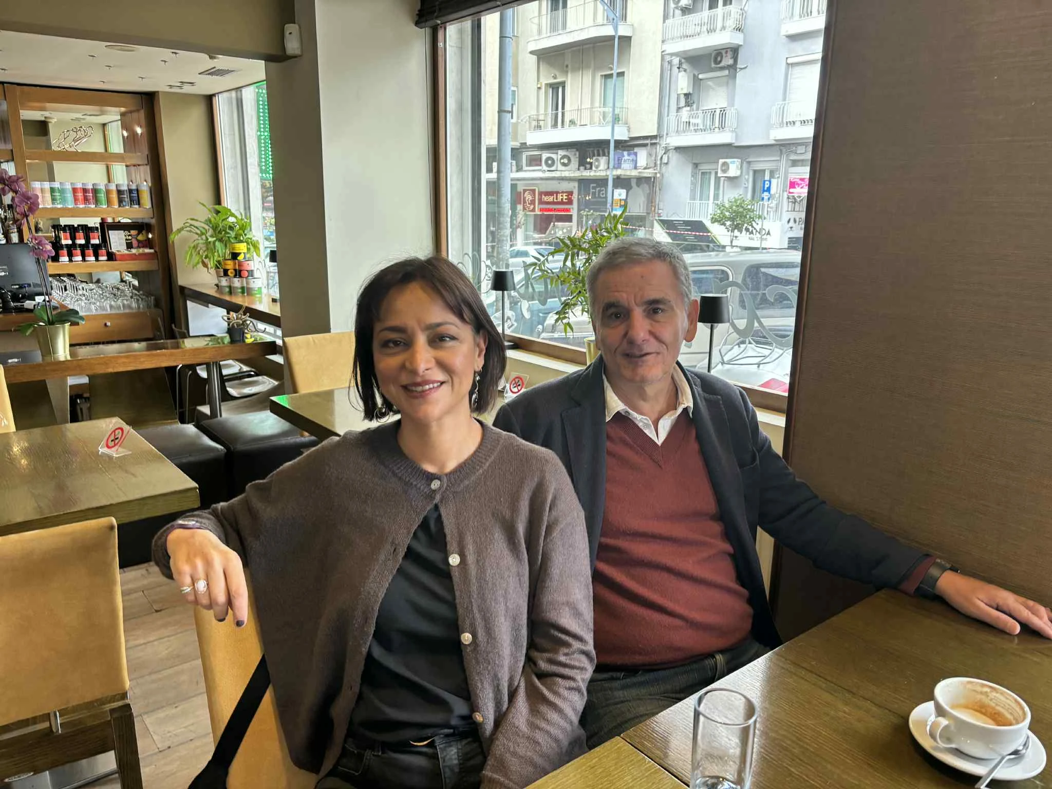 Με τη νέα του σύντροφο&nbsp;Όλγα Νάσση