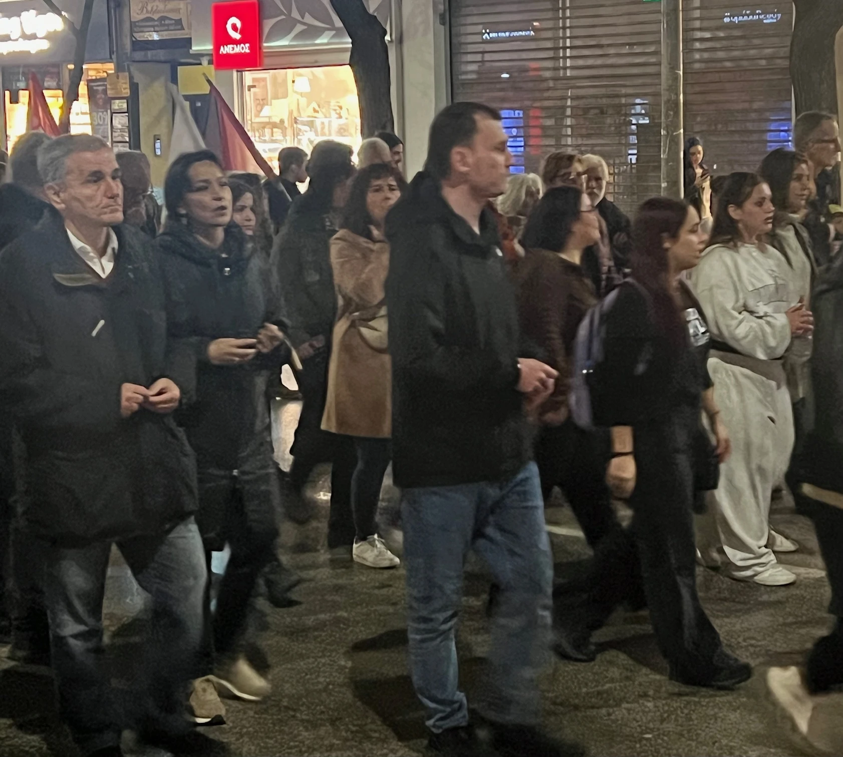 Στη Θεσσαλονίκη, στην πορεία για το Πολυτεχνείο με την Όλγα Νάσση