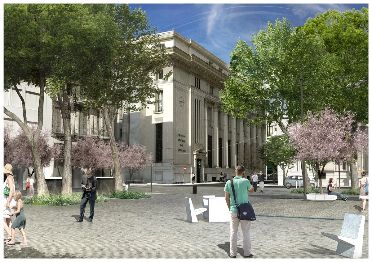 Φωτορεαλιστικό - Πλατεία Ελέυθερίας