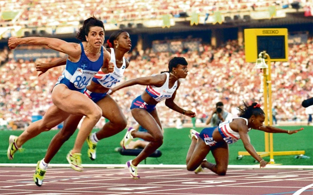 Το ιστορικό φωτό φίνις στην Ολυμπιάδα της Βαρκελώνης