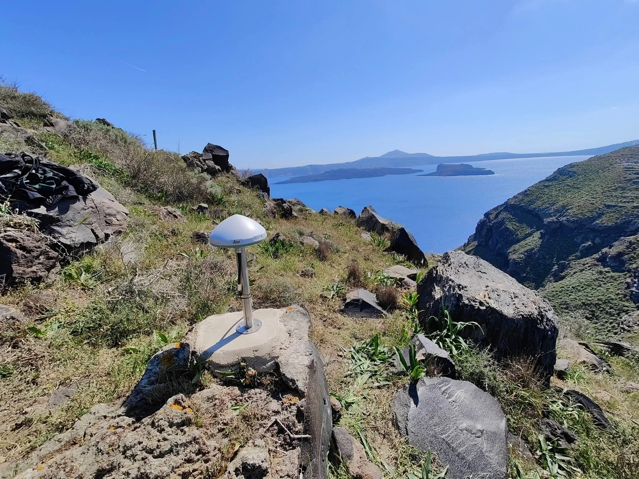 Σύστημα ανίχνευσης σεισμικής δραστηριότητας - Φωτογραφία: Κ. Παπαζάχος