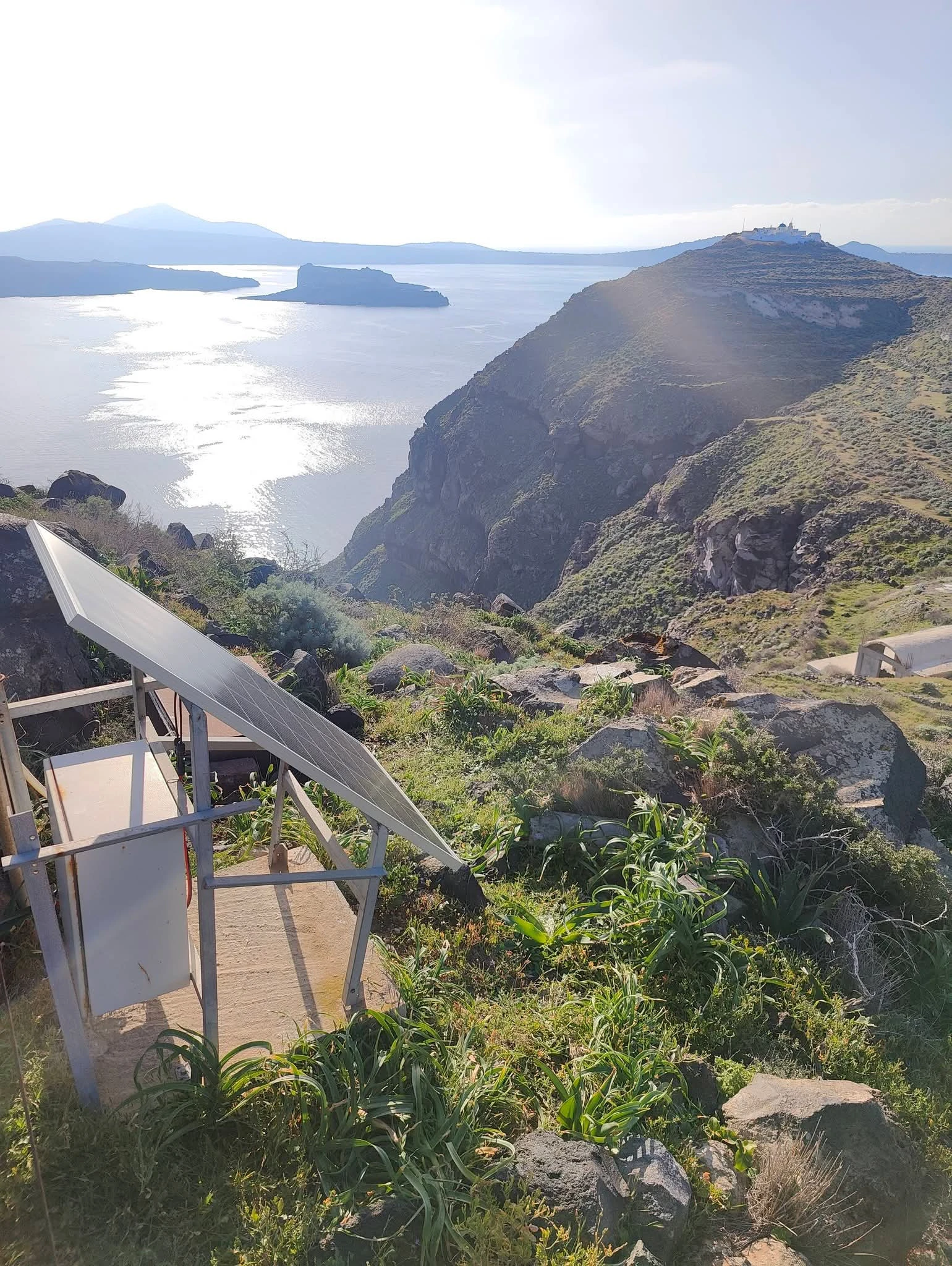 Σύστημα ανίχνευσης σεισμικής δραστηριότητας - Φωτογραφία: Κ. Παπαζάχος