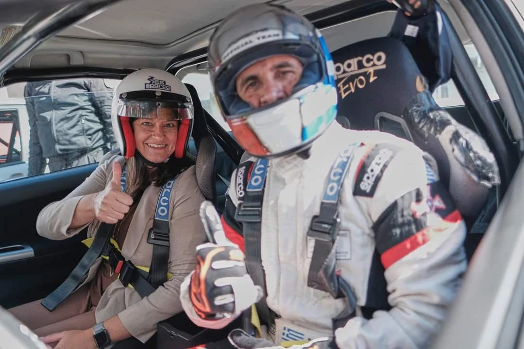 Έτοιμη για αγώνα ράλι