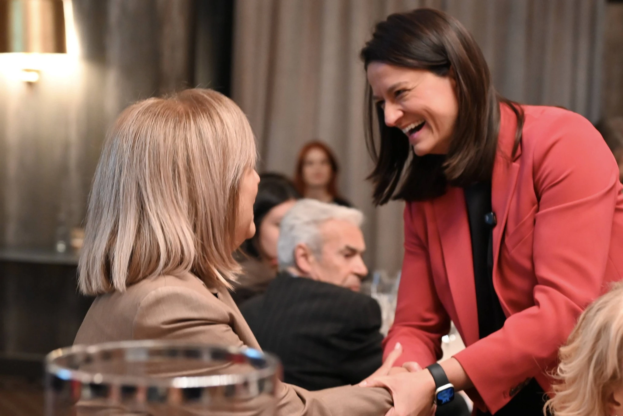 Στη Θεσσαλονίκη με την περιφερειάρχη Κεντρικής Μακεδονίας Αθηνά Αηδονά