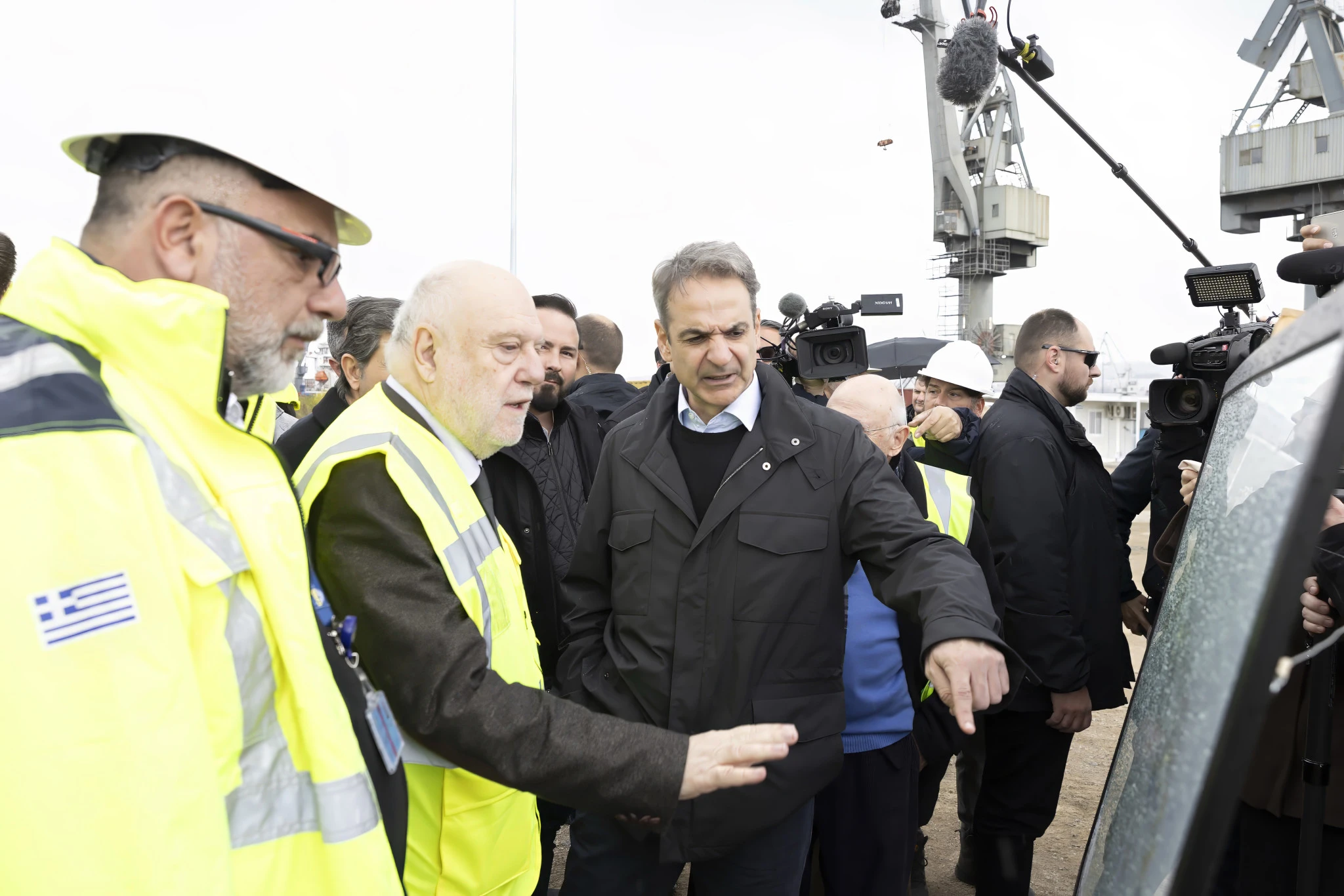 Από την επίσκεψη της Τρίτης που πραγματοποίησε ο πρωθυπουργός στον ΟΛΘ