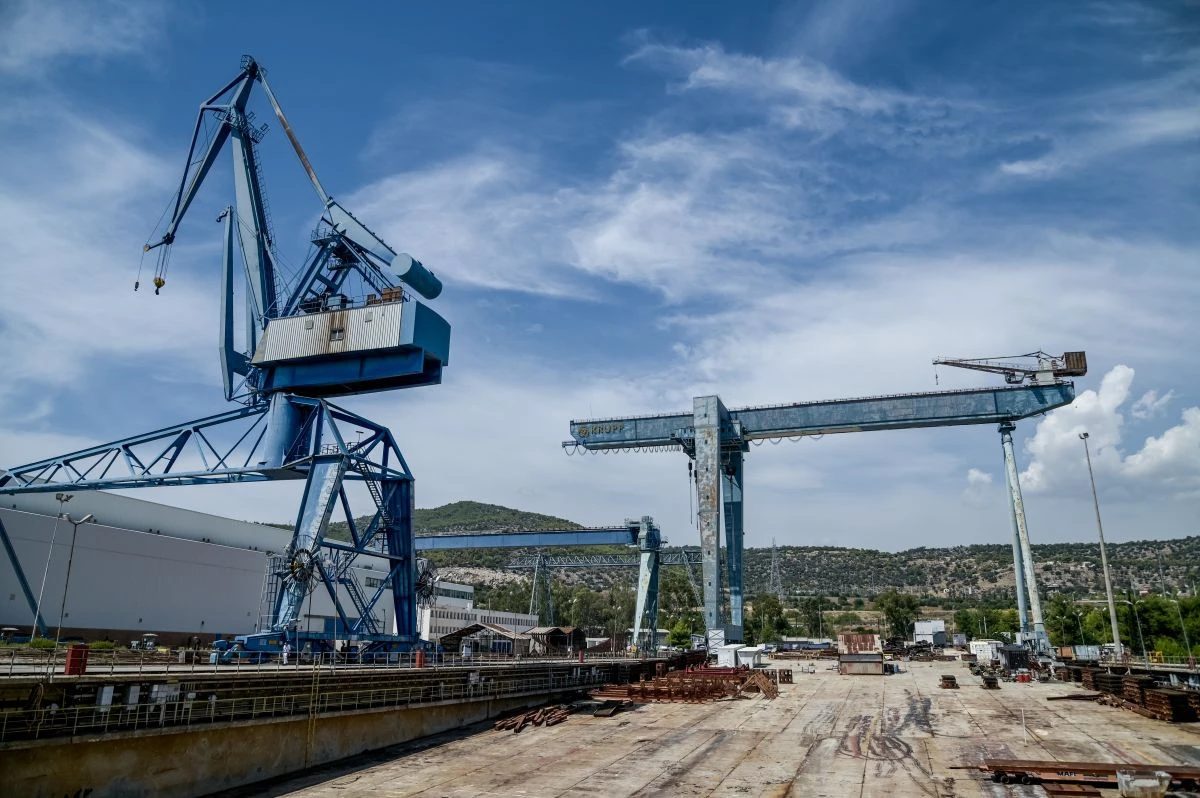 Φωτογραφία αρχείου από τα Ναυπηγεία Ελευσίνας - Eurokinissi.gr