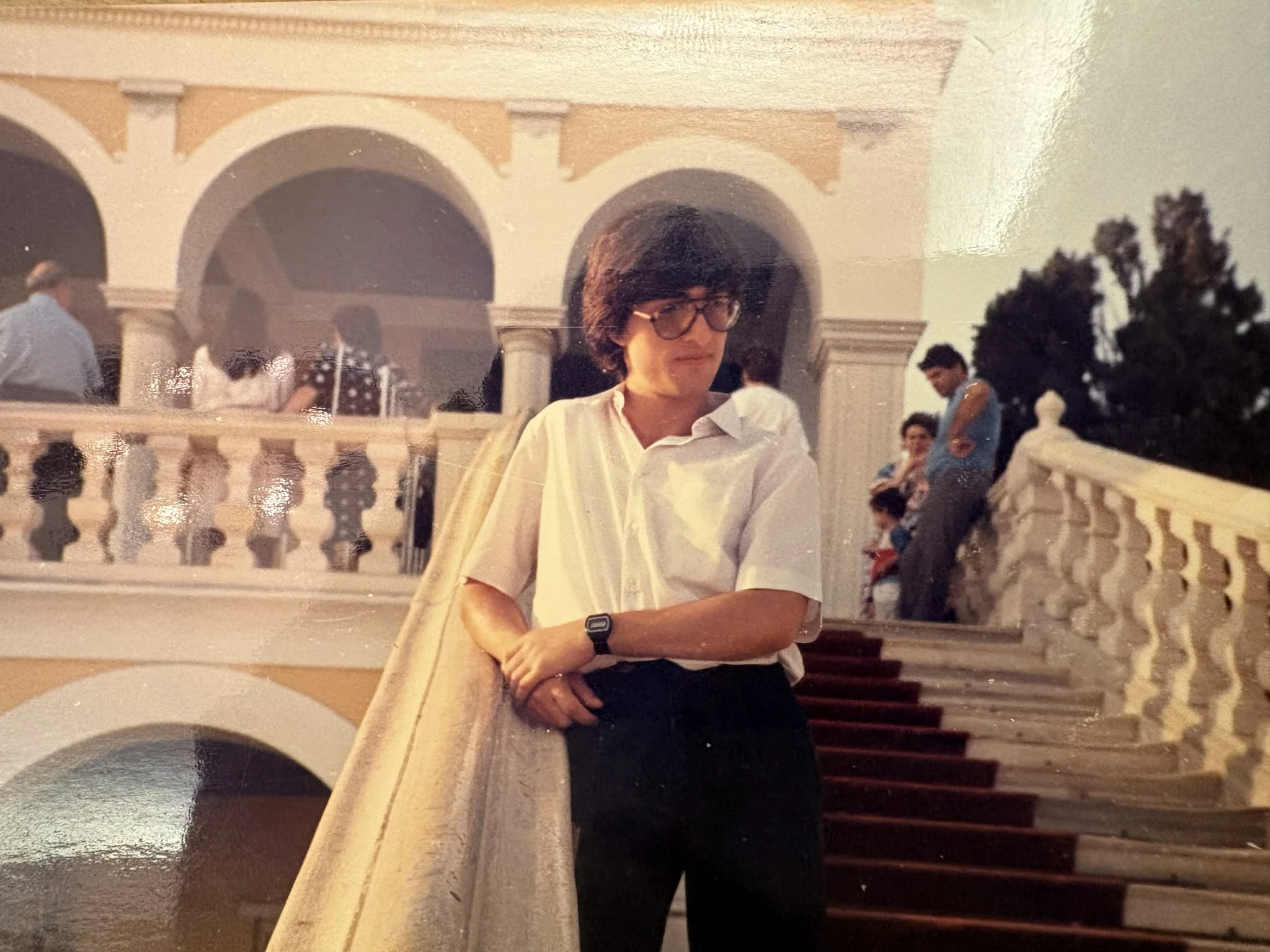 Στην Παναγία της Τήνου το 1986