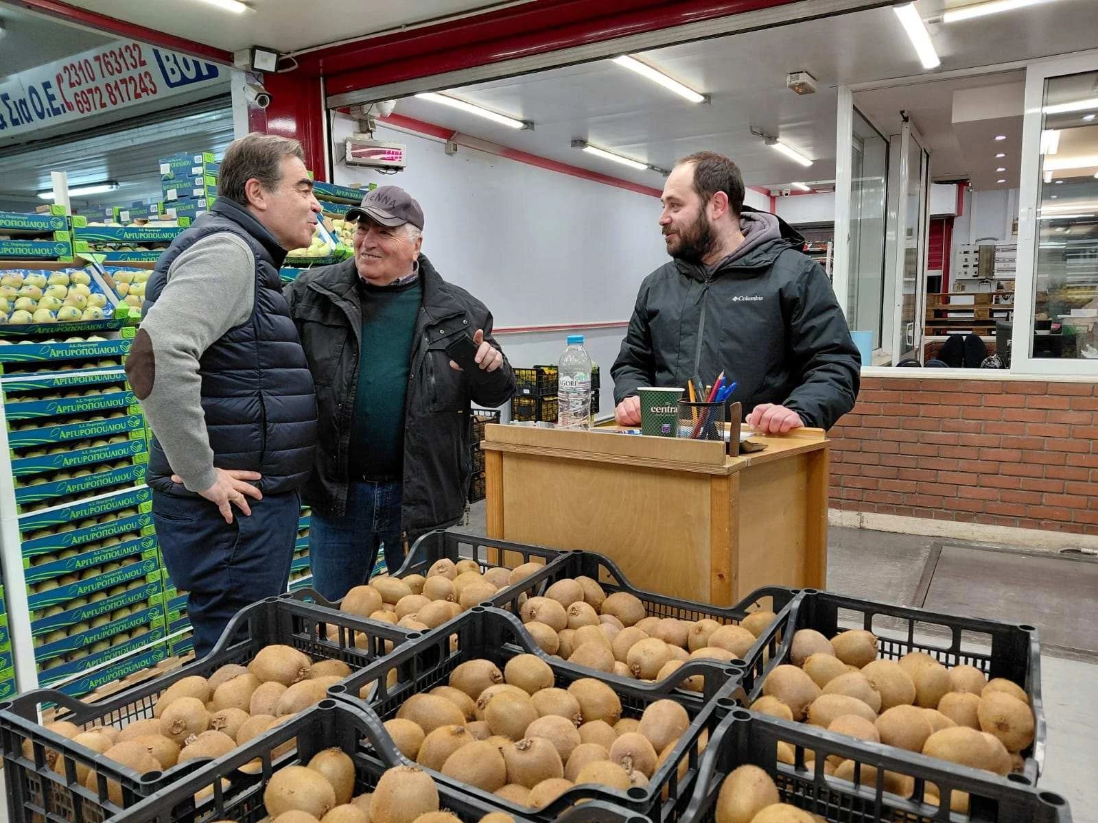 Ο Μαργαρίτης Σχοινάς στην Θεσσαλονίκη - Φωτογραφία: ΑΠΕ-ΜΠΕ