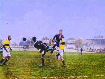 Πέρα Κλουμπ: φάση από τον αγώνα στο Parc Des Princes - 13.02.1923
