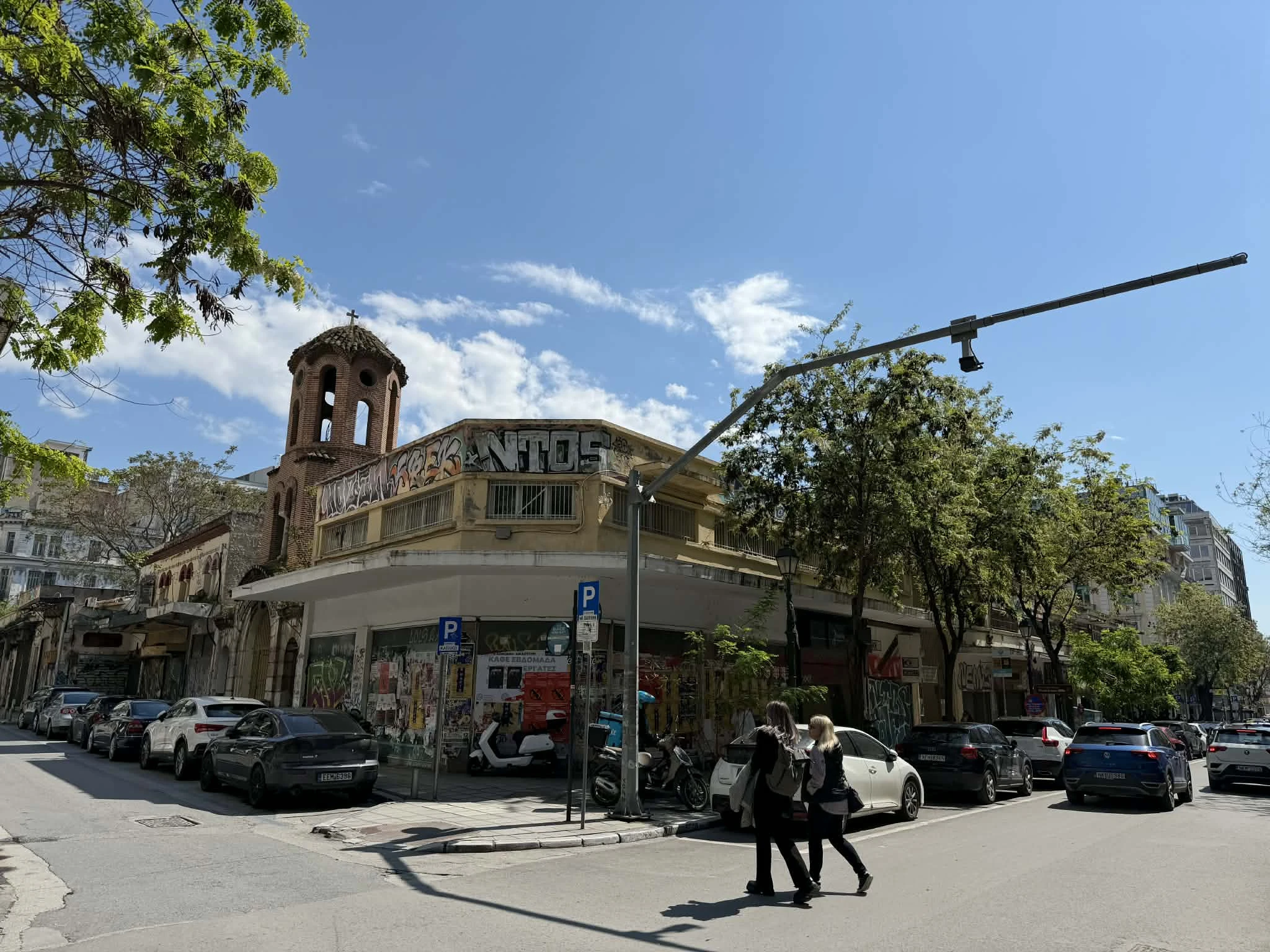 Η γωνία Β. Ηρακλείου με Ι. Δραγούμη