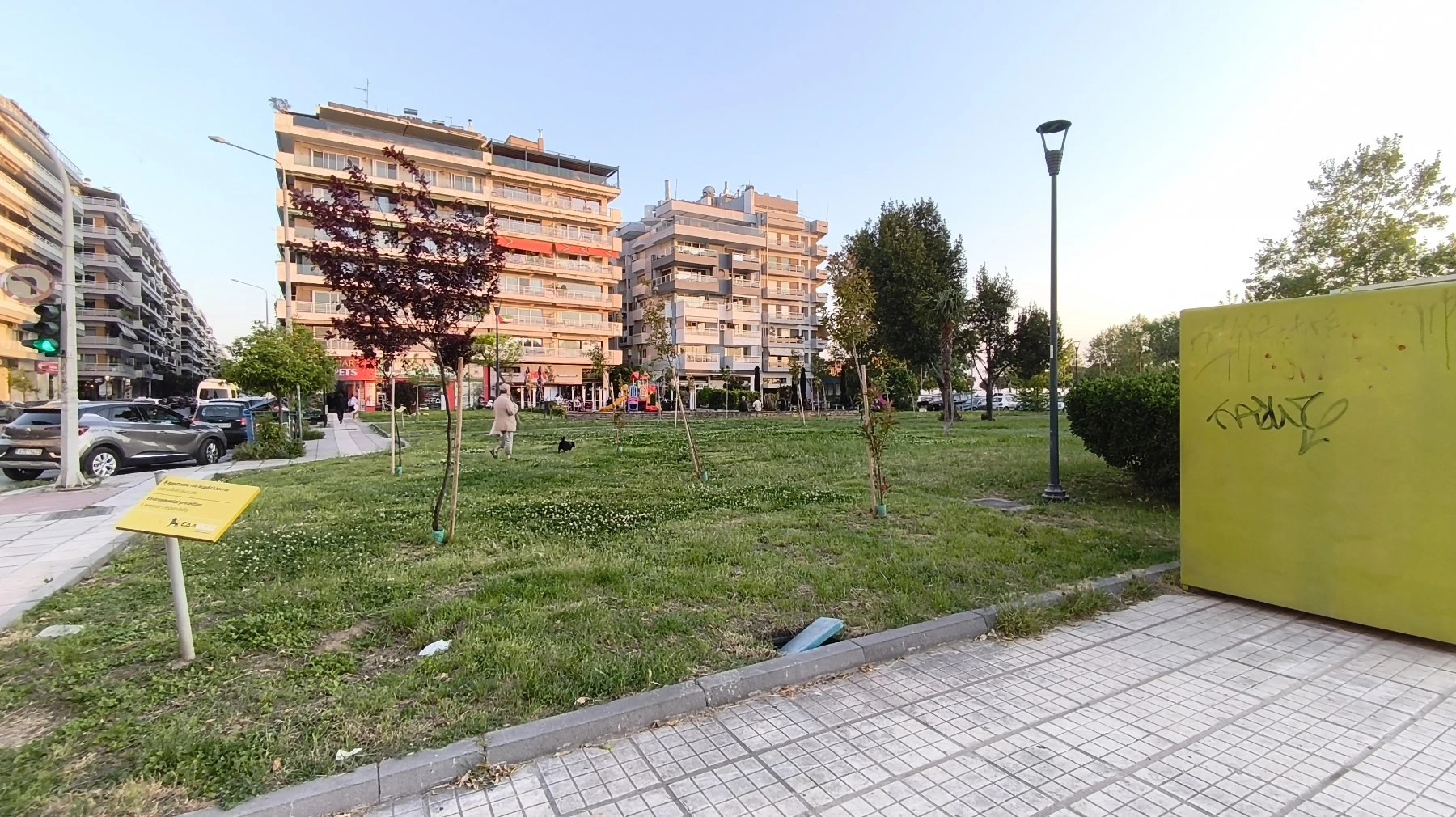 Το προς ονοματοδοσία σε «Διονύση Σαββόπουλου» πάρκο στη συμβολή των οδών Μ. Κάλλας και Γ. Παπανδρέου Το προς ονοματοδοσία σε «Διονύση Σαββόπουλου» πάρκο στη συμβολή των οδών Μ. Κάλλας και Γ. Παπανδρέου
