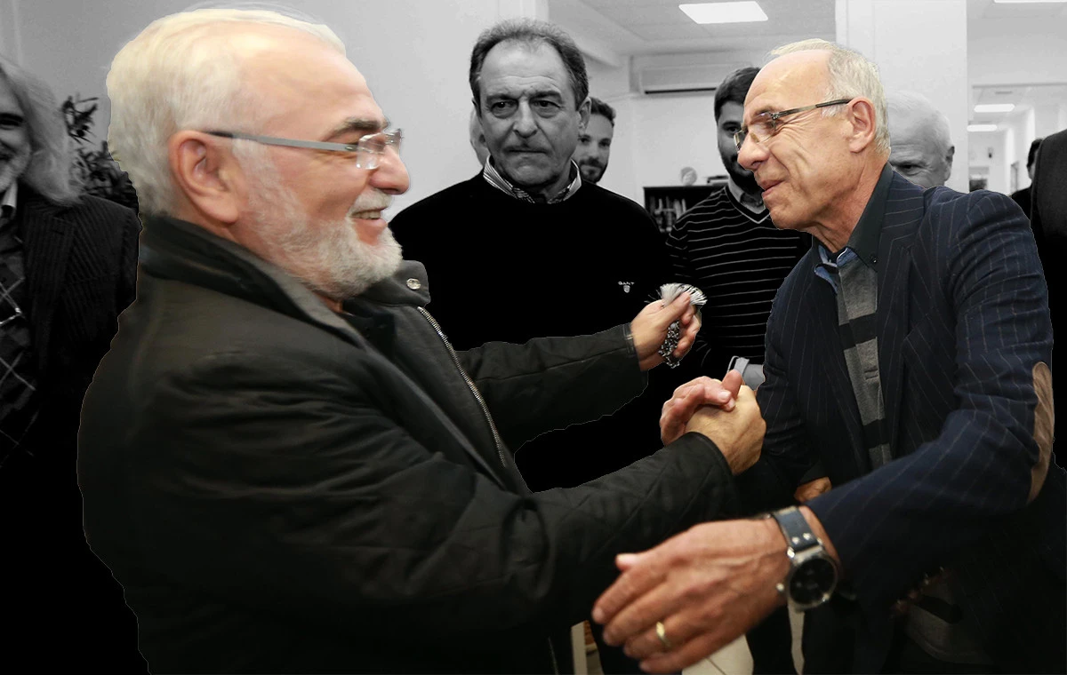 Με τον Ιβάν Σαββίδη σε μια από τις πρώτες τους συναντήσεις