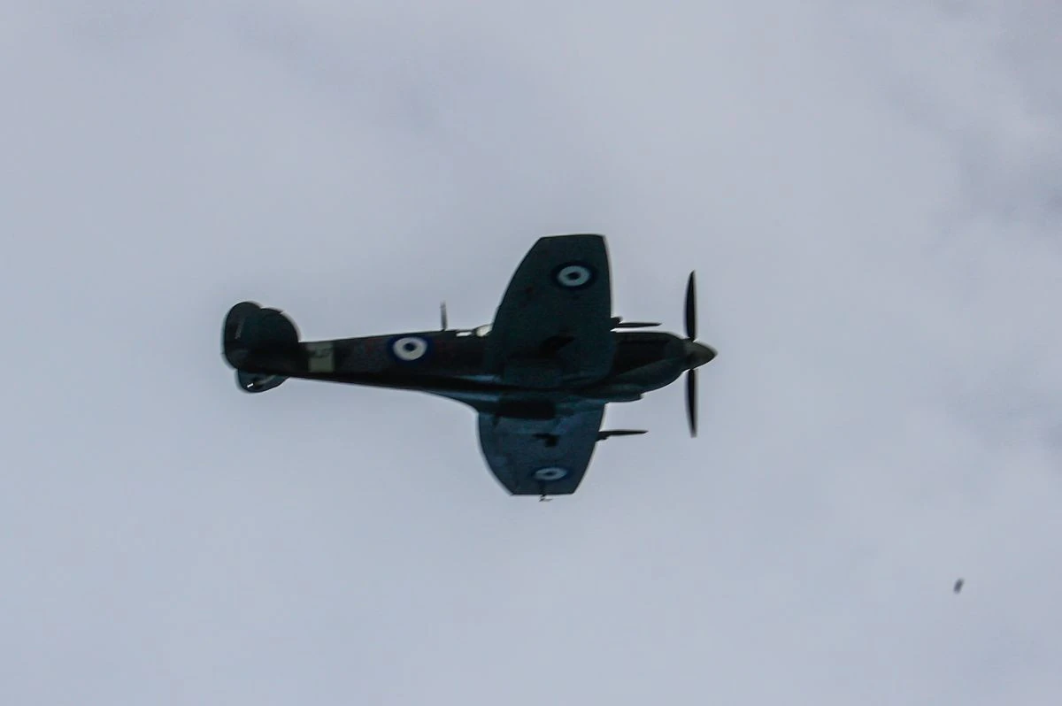 Το βρετανικό Spitfire MJ755 - Eurokinissi.gr