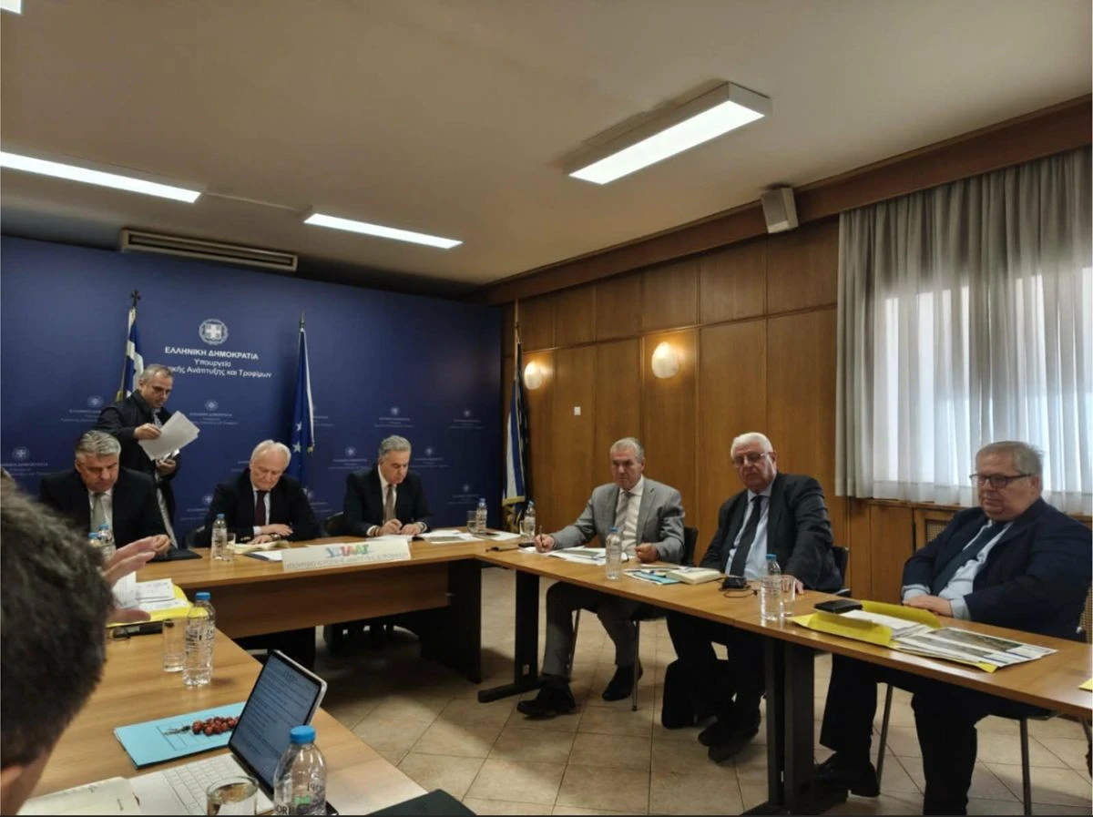 Στιγμιότυπο από τη σύσκεψη