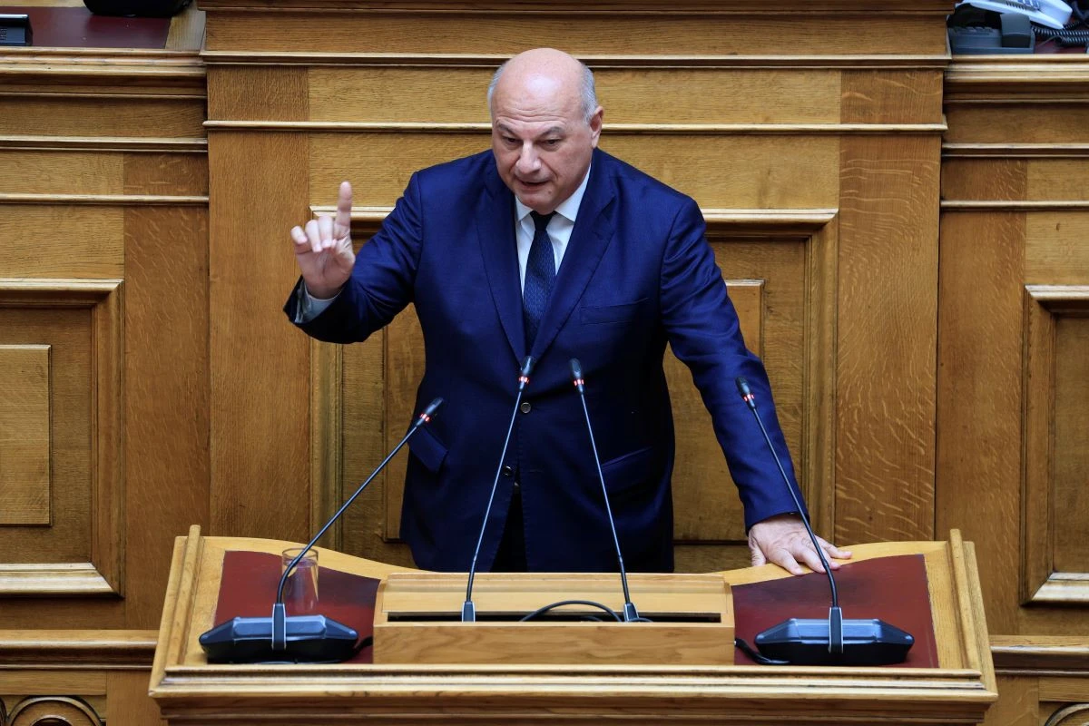 Ο Κ. Τσιάρας σήμερα στη Βουλή - Πηγή: Eurokinissi