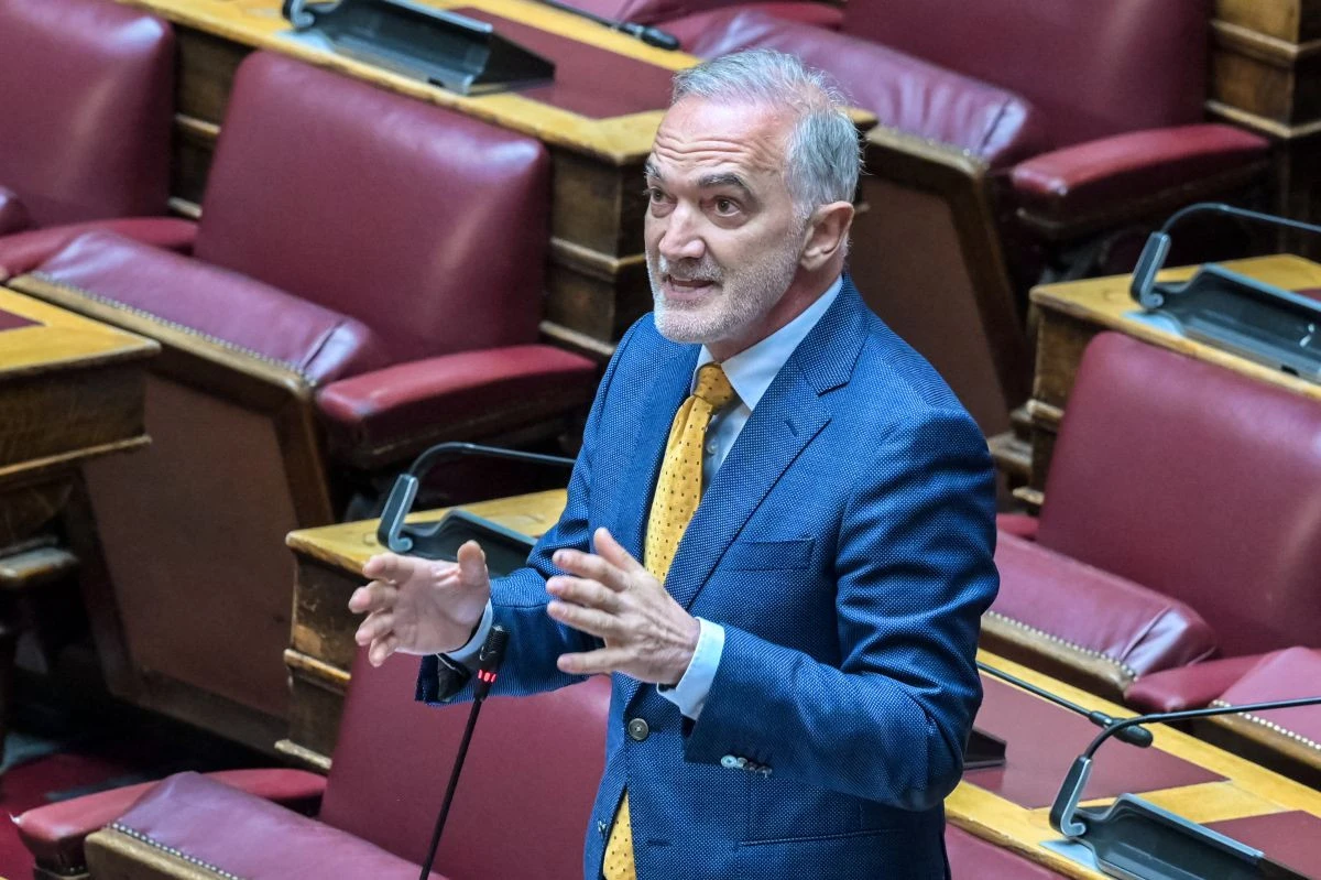Ο Μ. Σαλμάς - Φωτογραφία από Eurokinissi.gr