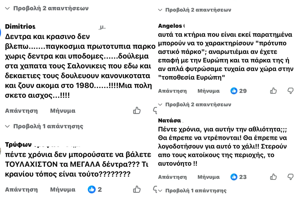 Αποσπάσματα από τα σχόλια σε βίντεο που δημοσιεύτηκε στο προφίλ Εφημερίδα Μακεδονία στο Facebook