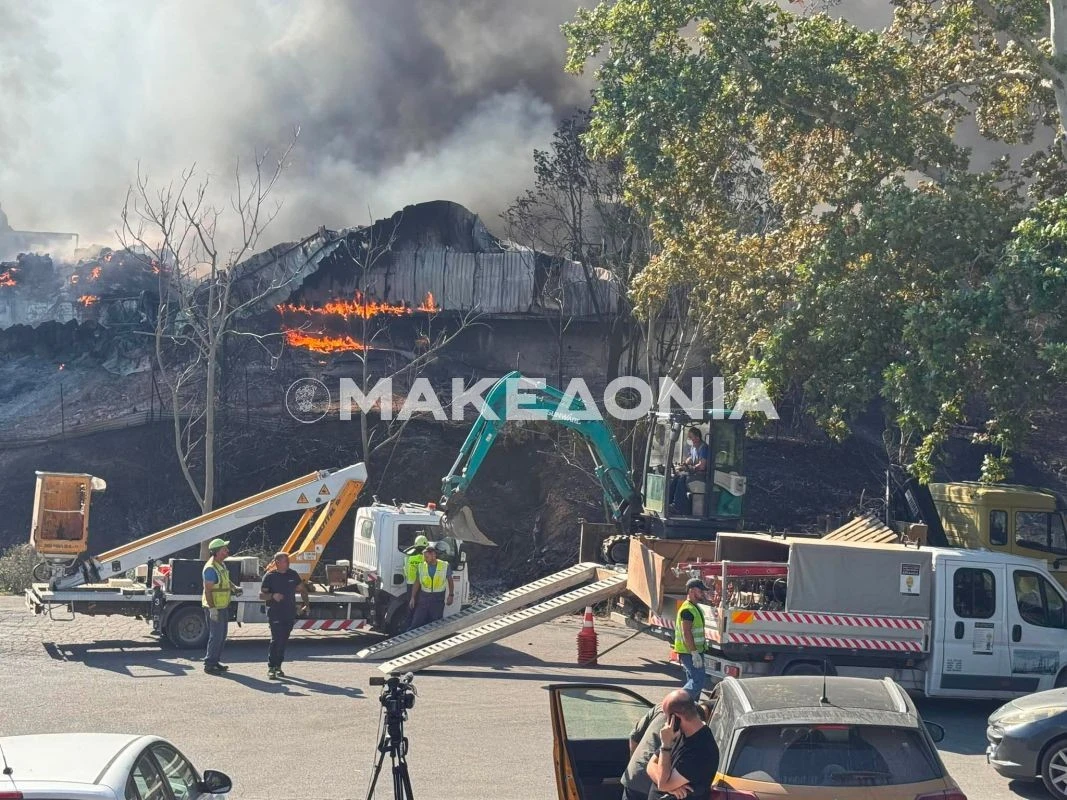 Φωτογραφία από το εργοστάσιο υφασμάτων