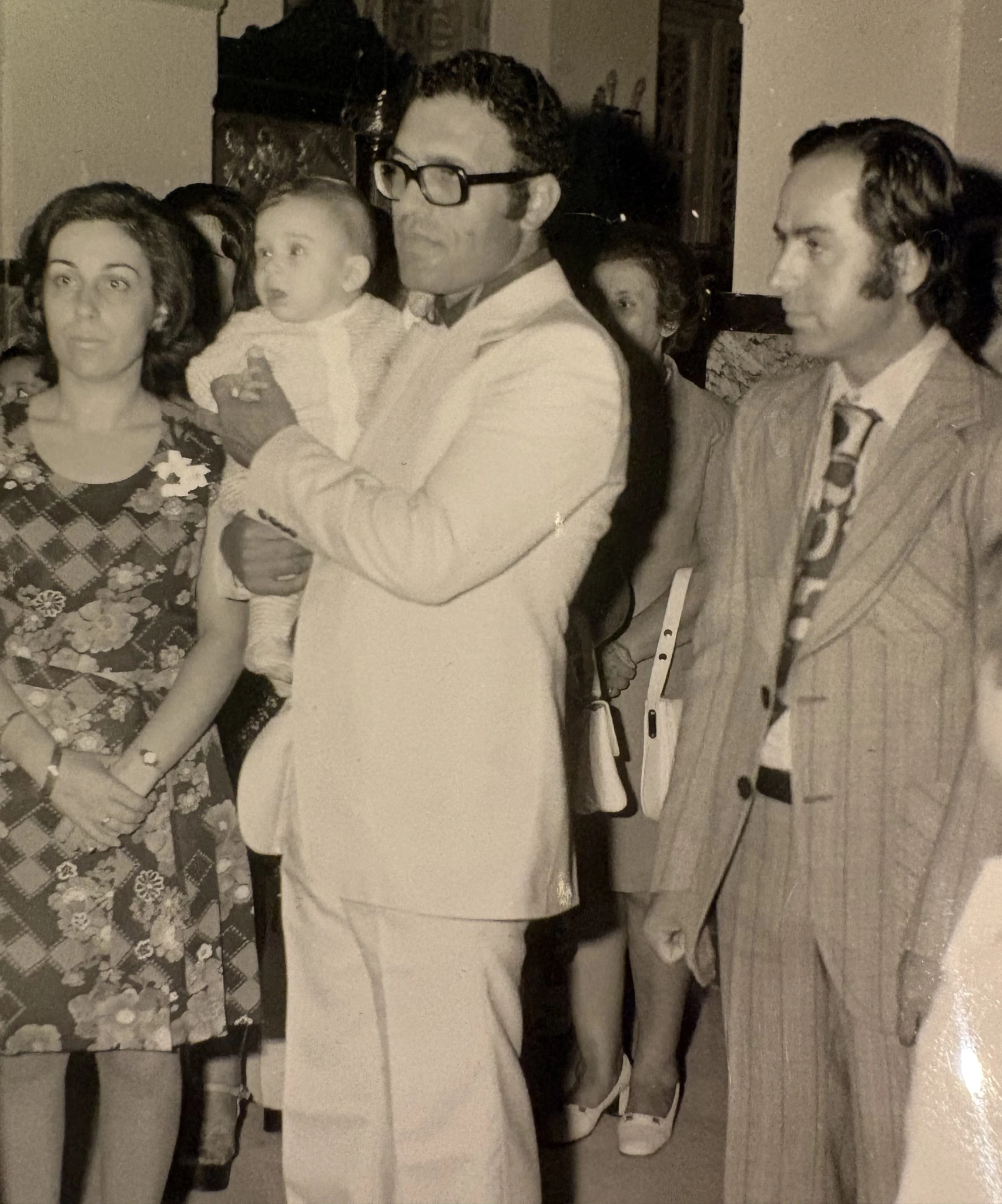 Στη βάπτιση Σεπτέμβριος 1974