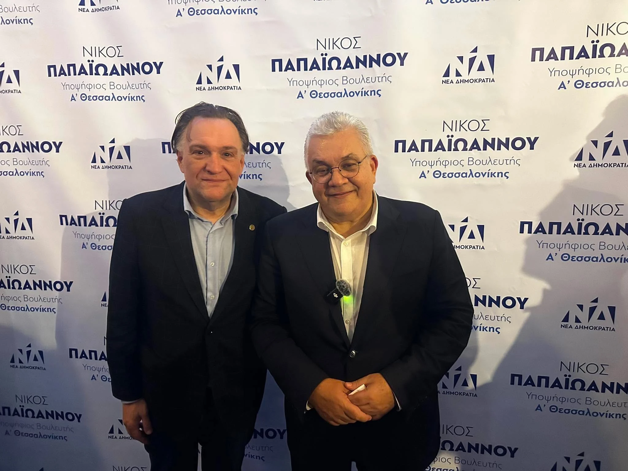 Με τον Αντιπρύτανη του ΑΠΘ Νίκο Μαγγιώρο&nbsp;