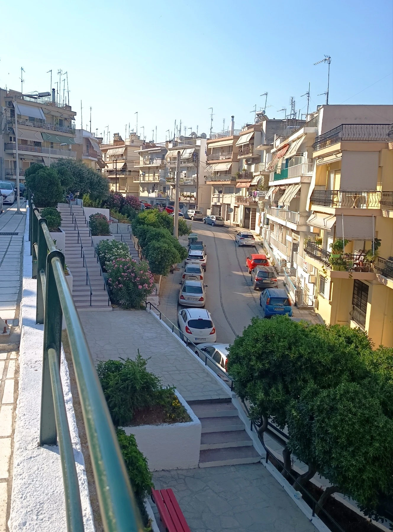 Το πάρκο Καλλιθέας ή αλλιώς «τα σκαλάκια» στην οδό Μακεδονομάχων