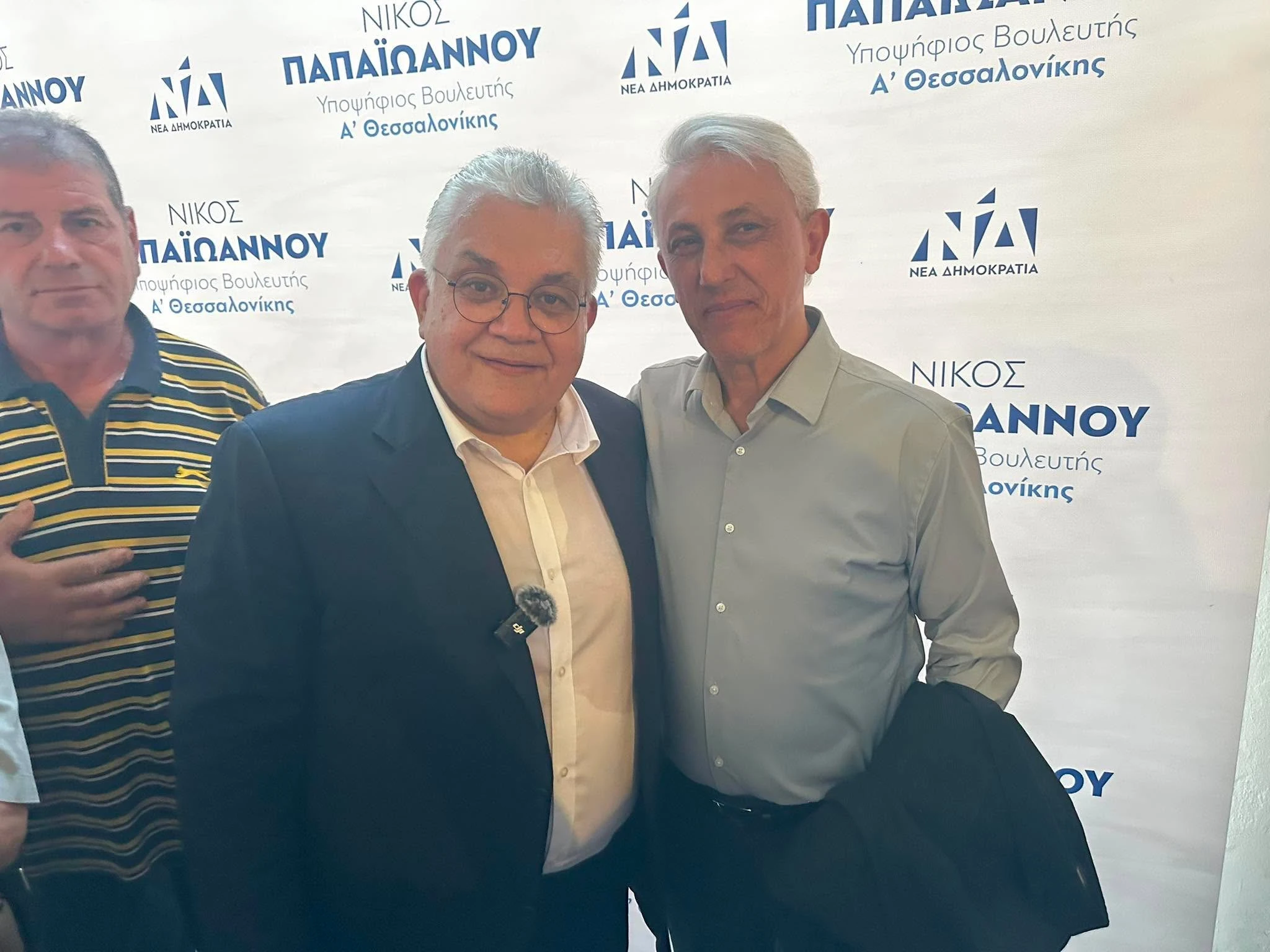 Με τον Πρόεδρο του Ανατόλια Δρ Πάνο Βλαχο<br>